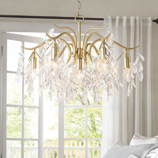Kristy Elegante LED Fiore Lampada a Sospensione Moderno Lusso