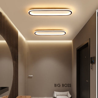 Arisha Moderne LED Plafoniere Incasso Rettangolare