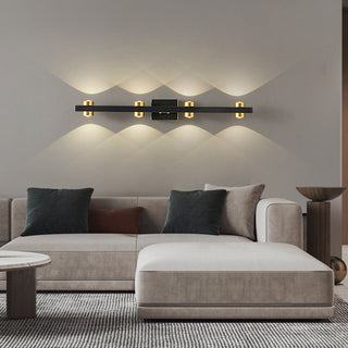 Arisha Moderni LED Applique da Parete Semplice Specchio