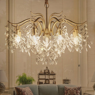 Kristy Elegante LED Fiore Lampada a Sospensione Moderno Lusso