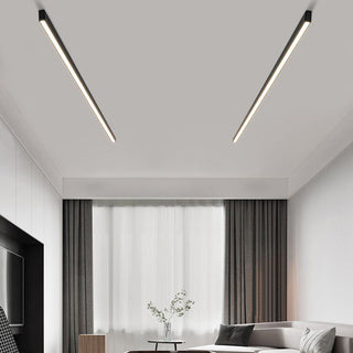 Arisha Moderne Lineare Design LED Plafoniere Economico Metallo Nere