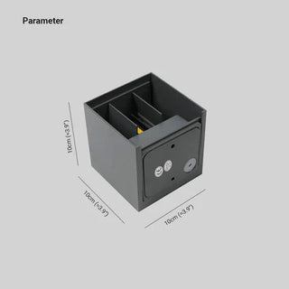 Ray Applique da Esterni Quadrato Regolabile LED