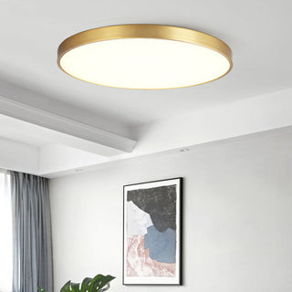 Arisha Nordica LED Plafoniere Ora Rotonda Metallo/Acrilico
