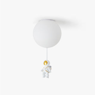 Aria Plafoniera Moderna a Forma di Palloncino di Astronauta