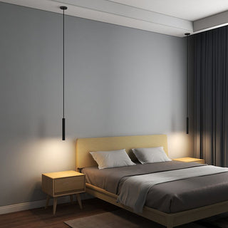 Arisha Minimalista LED Lampade a Sospensione Nero Lineare Soggiorno/Camera da Letto