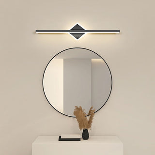 Arisha Minimalismo LED Applique Nero/Oro Lineare