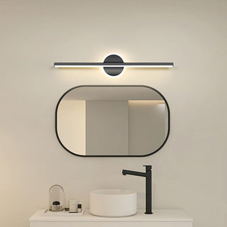 Arisha Minimalismo LED Applique Nero/Oro Lineare