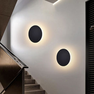 Ray Applique Metallo Rotondo Comodino/Soggiorno Moderna