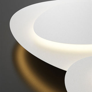 Arisha Plafoniera Moderna in Metallo Bianco