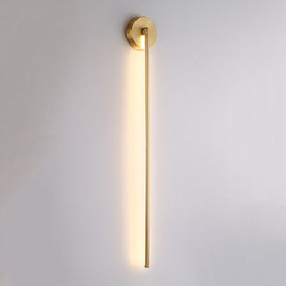 Arisha Moderni LED Minimalismo  Applique Metallo Oro Lineare