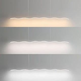 Arisha Moderni LED Lampade a Sospensione Onda Lineare
