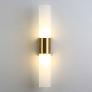 Arisha Applique 2 Luci Nero/Oro LED Moderno