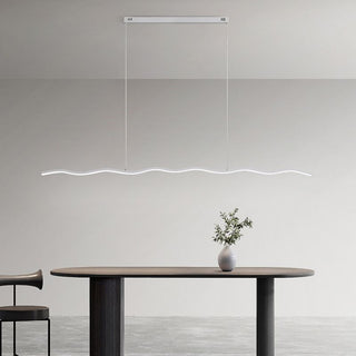 Arisha Moderni LED Lampade a Sospensione Onda Lineare