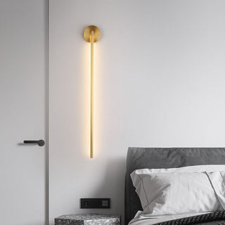 Arisha Moderni LED Minimalismo  Applique Metallo Oro Lineare
