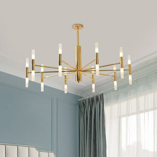 Kristy Lampada a Sospensione LED Moderno Cilindrico Oro