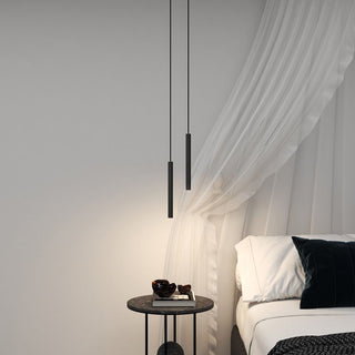 Arisha Minimalista LED Lampade a Sospensione Nero Lineare Soggiorno/Camera da Letto