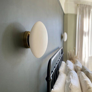 Valentina Minimalismo LED Applique Moderno Bianco Globo Forma