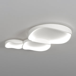 Arisha Moderna LED Irregolare Plafoniera Bianca Onda