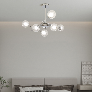 Valentina Nordico Bauhaus Lampadari Metallo Vetro Soggiorno