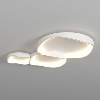 Arisha Moderna LED Irregolare Plafoniera Bianca Onda