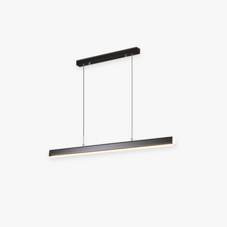 Arisha Moderna LED Lampada a Sospensione Metallo Nero/Marrone Lineare