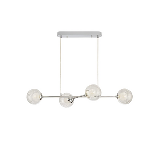 Valentina Nordico Bauhaus Lampadari Metallo Vetro Soggiorno