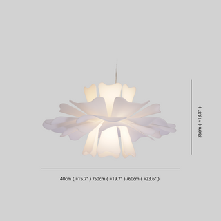 Arisha Moderni LED Lampada a Sospensione Bianco Fiore