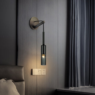 Arisha Moderno Minimalismo LED Lampade a Sospensione/Applique Vetro Nero