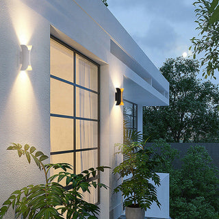 Ray Minimalismo LED Applique da Esterno Curva Montate Corridoio