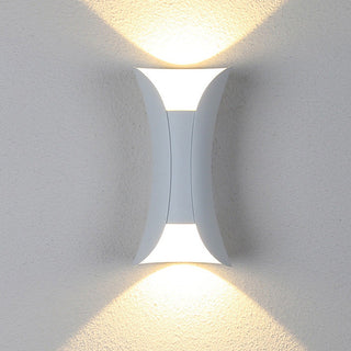 Ray Minimalismo LED Applique da Esterno Curva Montate Corridoio