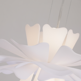 Arisha Moderni LED Lampada a Sospensione Bianco Fiore