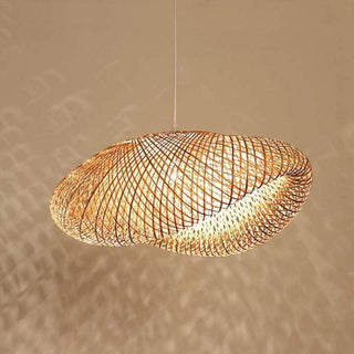 Ritta Moderne LED Lampade a Sospensione Bambù Sala da Pranzo/Cucina