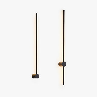 Ray Minimalista LED Applique da Interni Nero