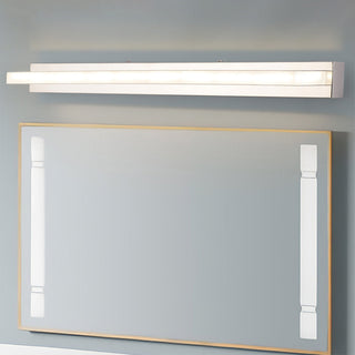 Arisha Moderni LED Applique Bianco Rettangolare Bagno Specchio Anteriore