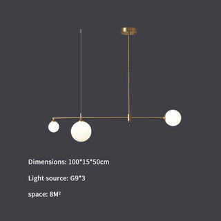 Valentina Moderne LED Lampade a Sospensione Bolle