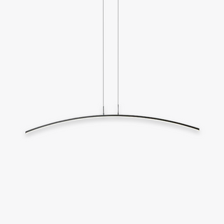 Arisha Moderna LED Curvo Lineare Lampada a Sospensione Nero/Bianco Sala da Pranzo/Soggiorno/Camera da Letto