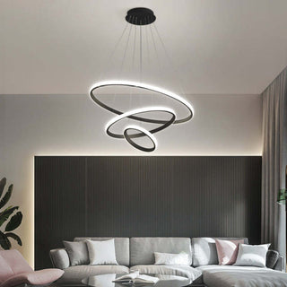 Arisha Design LED Lampada a Sospensione Anello Moderna