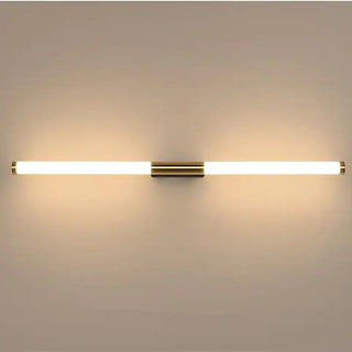 Arisha Moderno LED Applique Metallo Linea Acrilico Oro