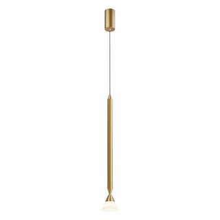 Arisha Lampada a Sospensione Metallo Nero/Oro Lineare Soggiorno