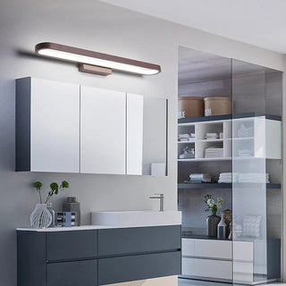 Arisha Moderno LED Faro a specchio Applique Marrone