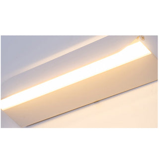 Ray Moderne LED Applique da Interno Metallo Bianco Ruotabile
