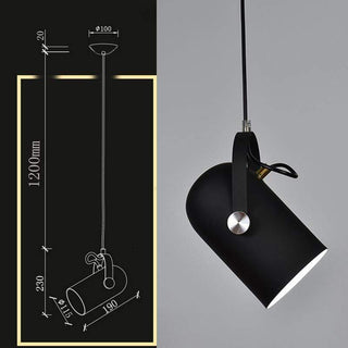 Valentina Moderno LED Metallo Lampade a Sospensione Angolo Regolabile