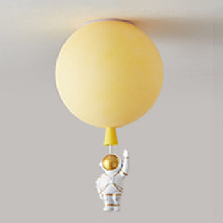 Aria Plafoniera Moderna a Forma di Palloncino di Astronauta