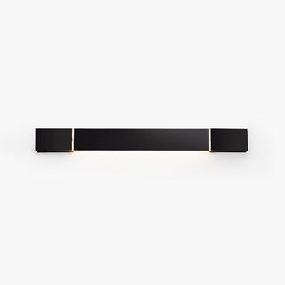 Arisha Minimalista LED Applique Nera Ruotabile Linea