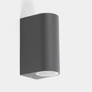 Ray Moderne LED Lampade da Esterno Metallo Nero Quadrato Minimalista
