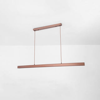 Arisha Moderna LED Lampada a Sospensione Metallo Nero/Marrone Lineare