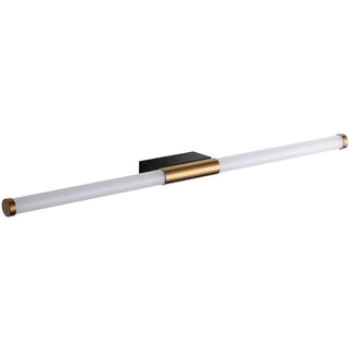 Arisha Moderno LED Applique Metallo Linea Acrilico Oro