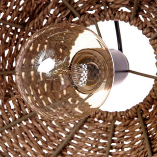 Ritta Vintage Rustica Lampadari LED Rattan Soggiorno/Camera da Letto