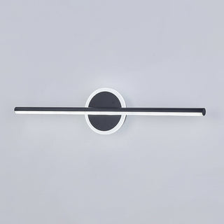 Arisha Minimalismo LED Applique Nero/Oro Lineare
