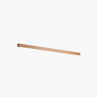 Muto Naturale Legno Lineare Applique Specchio Anteriore